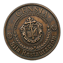 Moneda Censia Bronce 128