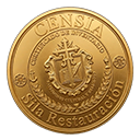 Moneda Censia Oro 128